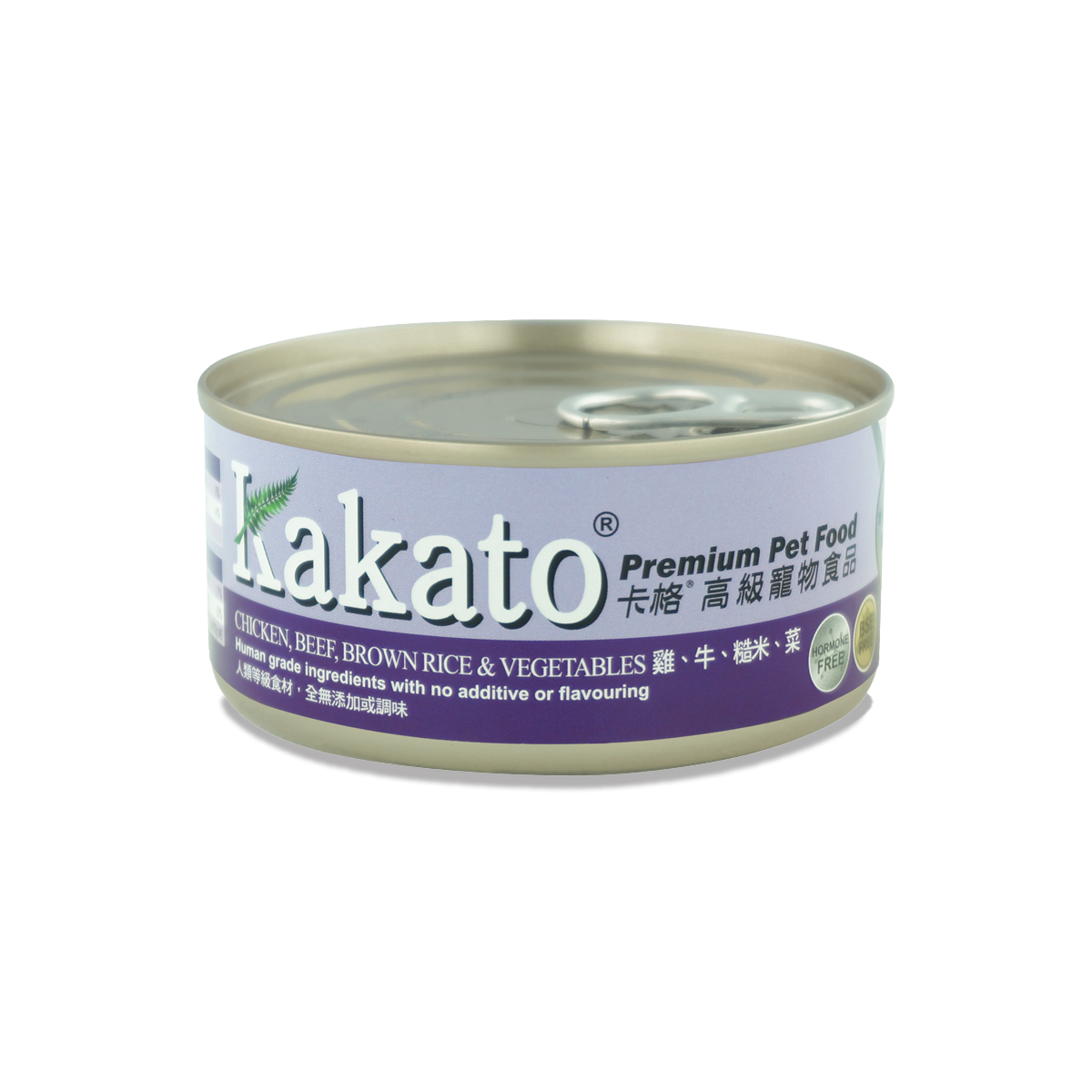 27a.Kakato - 卡格雞+牛+糙米+蔬菜罐頭(適合貓狗使用)_TD0803THK_170g